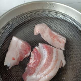 五花肉蒸雪里蕻的做法步骤：2