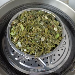 五花肉蒸雪里蕻的做法步骤：15