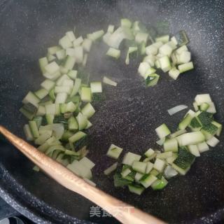 青茭瓜炒鲜贝的做法步骤：6
