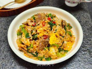 生菜牛肉拌饭的做法步骤：16