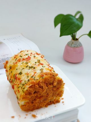 肉松面包卷的做法步骤：1