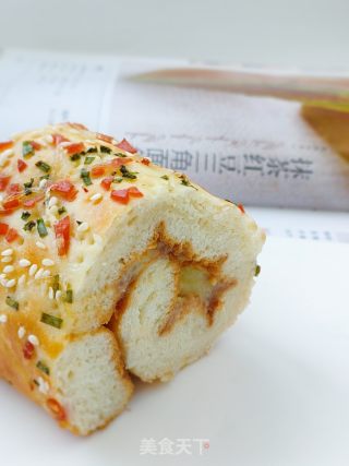 肉松面包卷的做法步骤：15