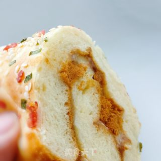 肉松面包卷的做法步骤：16