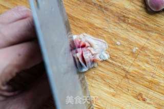 辣炒鸡胗花的做法步骤：2