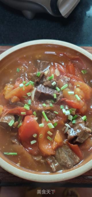 牛腩烧番茄的做法步骤：10