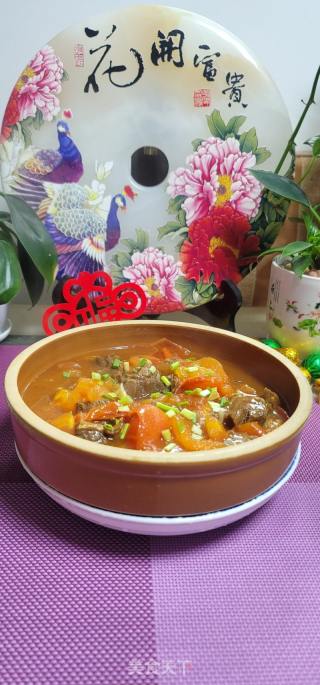 牛腩烧番茄的做法步骤：12