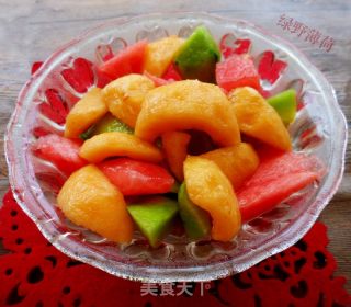 蜜汁枇杷三鲜的做法步骤：6