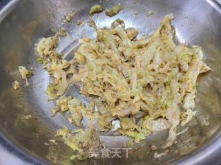 馓子鸡蛋拌包菜的做法步骤：7