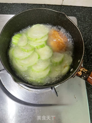 丝瓜鸡蛋汤的做法步骤：9