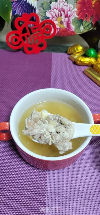 蒸花旗参瘦肉汤的做法步骤：11
