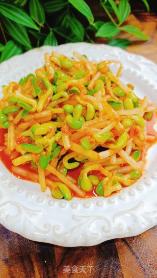 韩式拌豆芽的做法