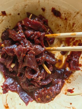 牛肉滑肉汤的做法步骤：4