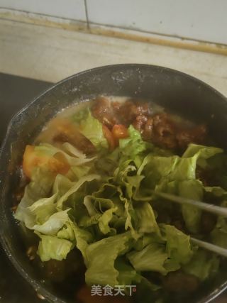 牛肉滑肉汤的做法步骤：11