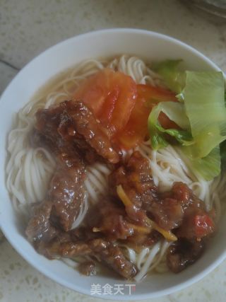 蔬菜滑肉面的做法步骤：10