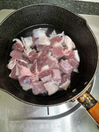 茄汁土豆牛腩的做法步骤：3