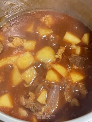 茄汁土豆牛腩的做法步骤：14