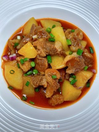 茄汁土豆牛腩的做法步骤：17