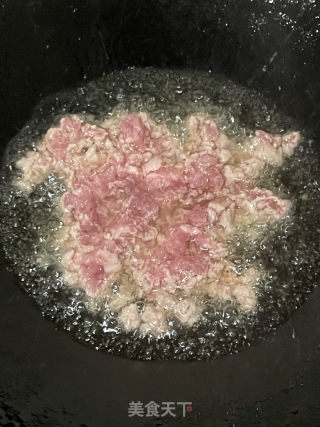 肉沫抱蛋豆腐的做法步骤：5