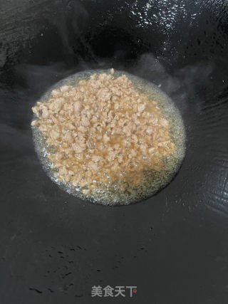 肉沫抱蛋豆腐的做法步骤：7