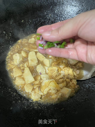 肉沫抱蛋豆腐的做法步骤：15