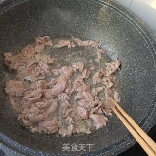 子姜炒牛肉的做法步骤：13