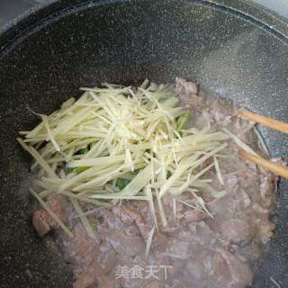 子姜炒牛肉的做法步骤：14