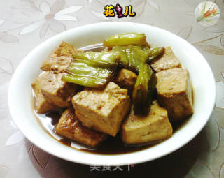 青椒烧豆腐的做法
