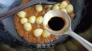 肉酱鹌鹑蛋——附鹌鹑蛋剥皮小窍门的做法步骤：17