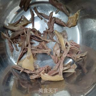 鸽胸肉拌青茭瓜的做法步骤：5