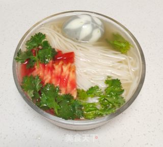 早餐卤蛋热面的做法步骤：4