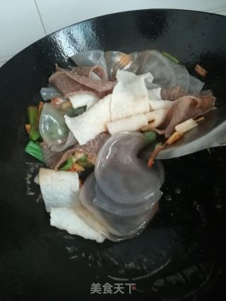 快炒大拉皮的做法步骤：6