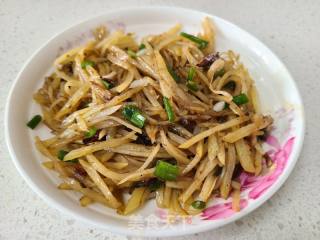 醋熘土豆丝的做法步骤：4