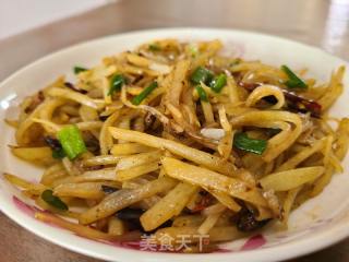 醋熘土豆丝的做法步骤：5