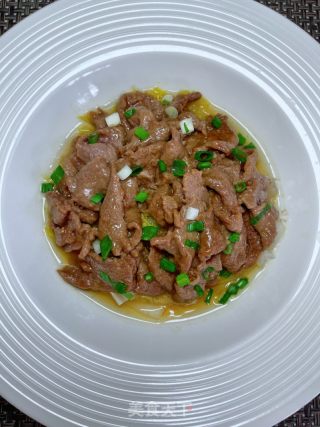 娃娃菜蒸牛肉的做法步骤：10