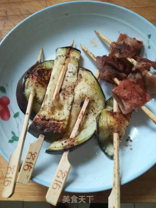 电饼铛版烤茄子的做法步骤：9
