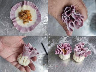 康乃馨烧麦的做法步骤：9