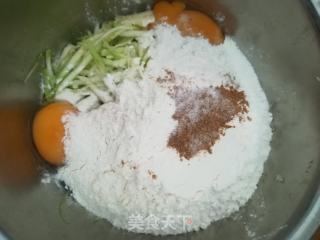 葫芦瓜小饼的做法步骤：4