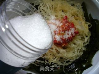 石花菜拌海带丝的做法步骤：8