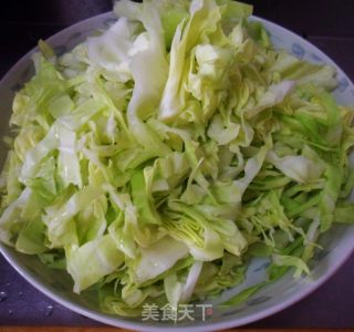 蔬菜素炒面的做法步骤：2