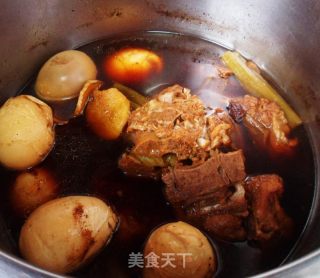 炖猪脊骨的做法步骤：6