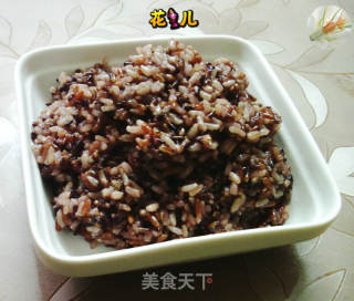 三色糙米饭