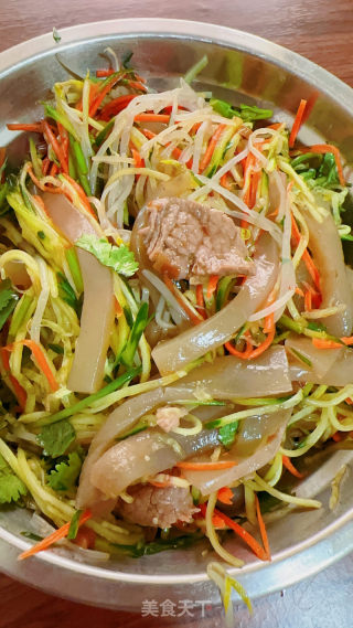 凉拌减脂餐的做法