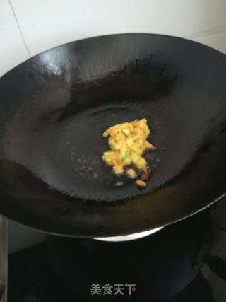 葫芦瓜蛋黄煎饼的做法步骤：7