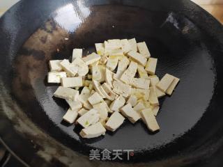 肉末豆腐炒生菜的做法步骤：5