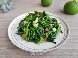 油渣炒苋菜的做法步骤：5