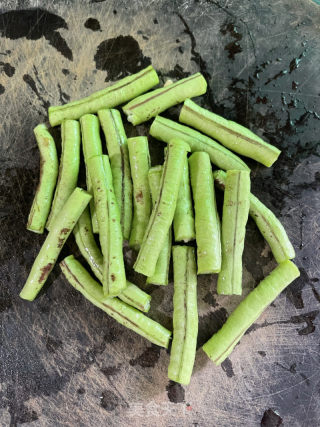 茄子豆角焖面的做法步骤：3