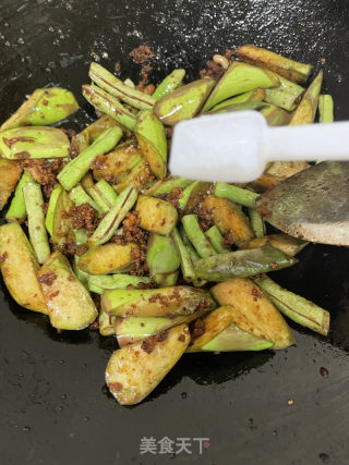茄子豆角焖面的做法步骤：9