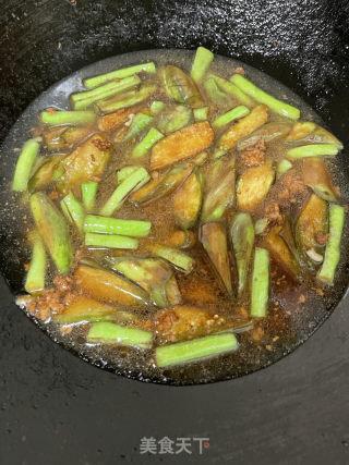 茄子豆角焖面的做法步骤：10