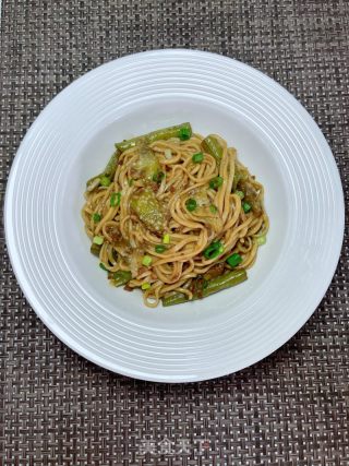 茄子豆角焖面的做法步骤：14