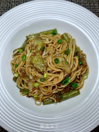 茄子豆角焖面的做法步骤：15